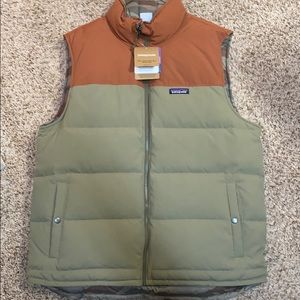 Men’s Patagonia reversible bivy down vest